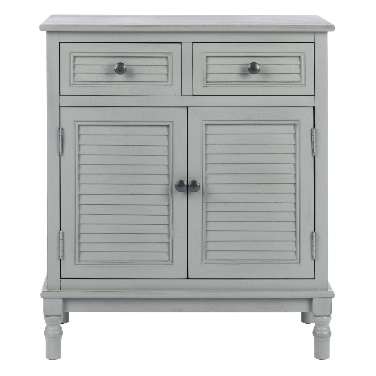 2 Drawer 2 Door Black Sideboard W575405
