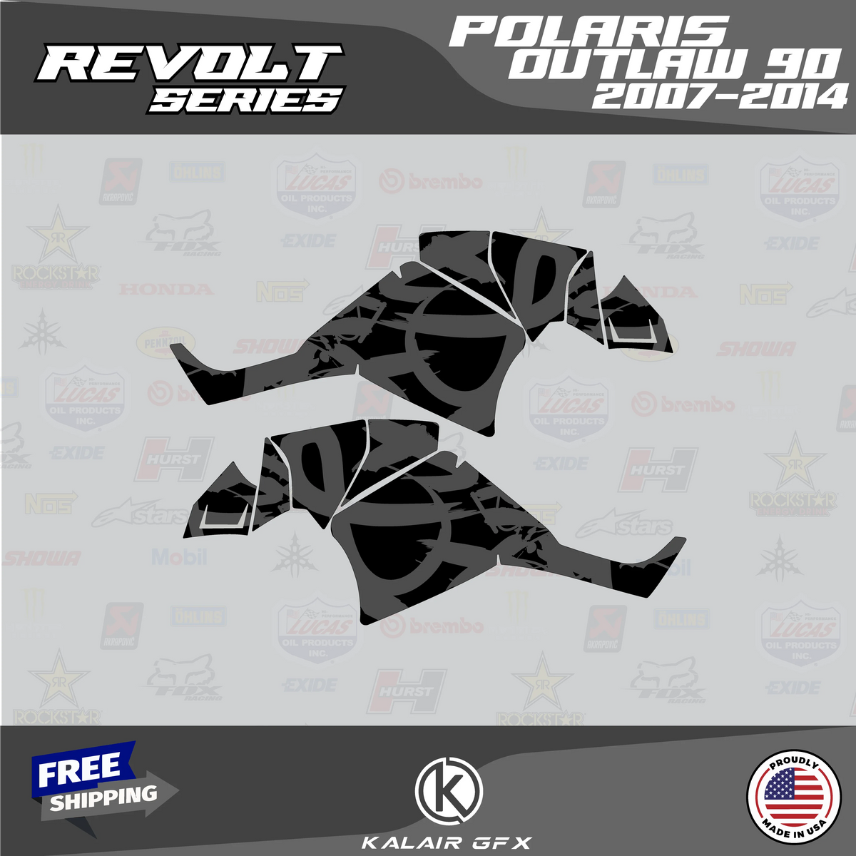 GFX Graphics Kit for Polaris OUTLAW90 Y193351