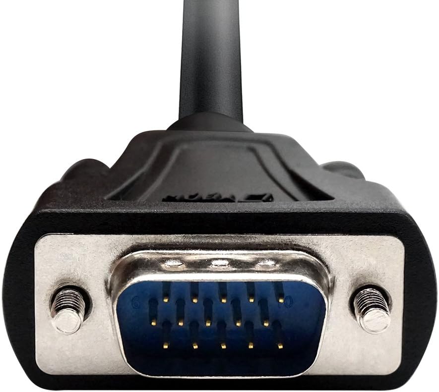 Black 46m VGA Cable Male to Male Z6648