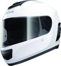 White Xs Full Face Motorcycle Helmet K6832