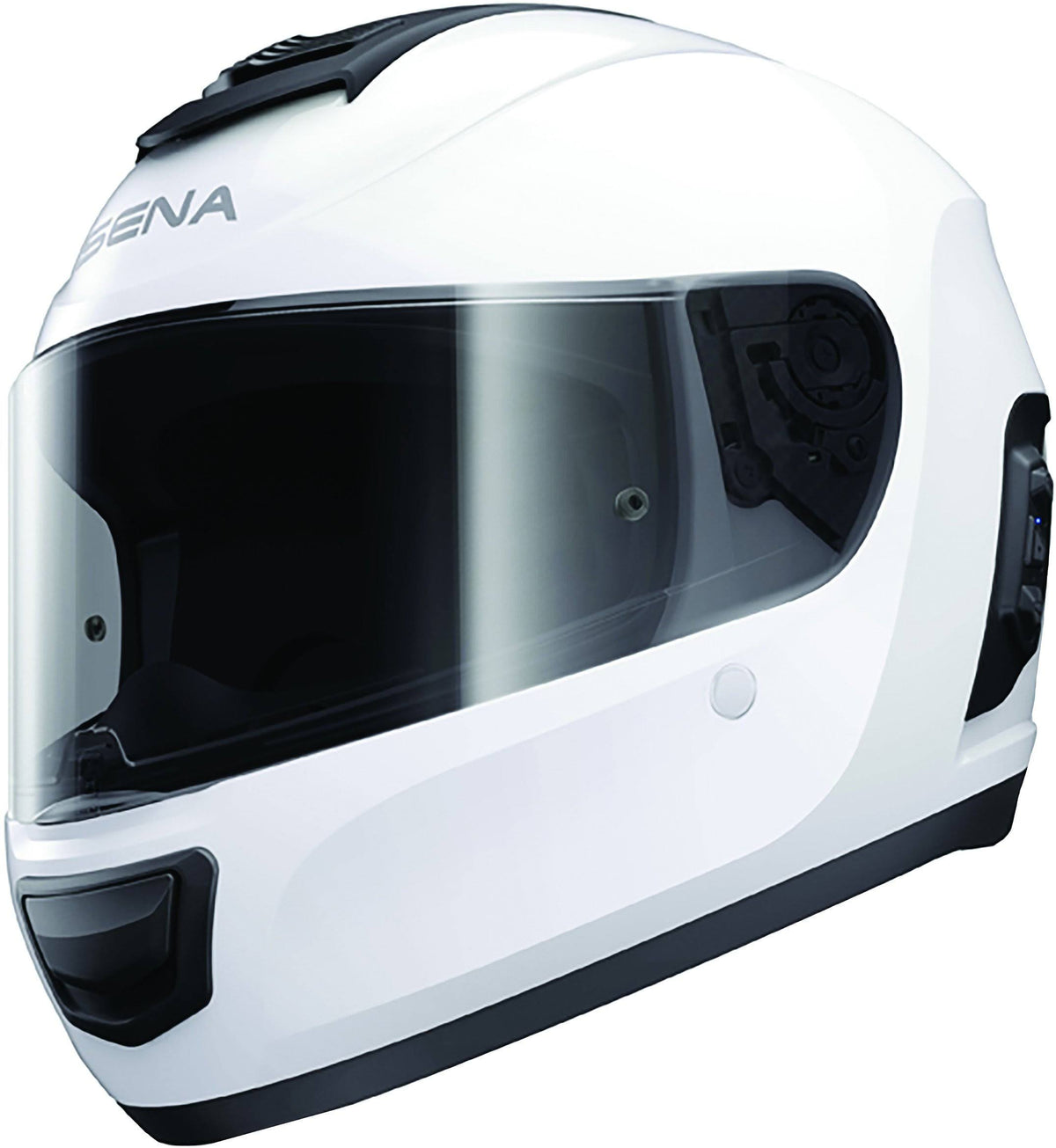White Xs Full Face Motorcycle Helmet K6832