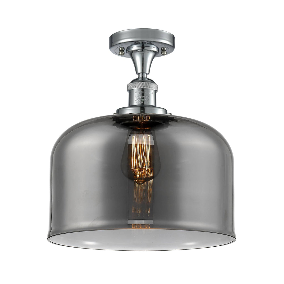 X-Large Bell 1 Light Semi-Flush Mount A761