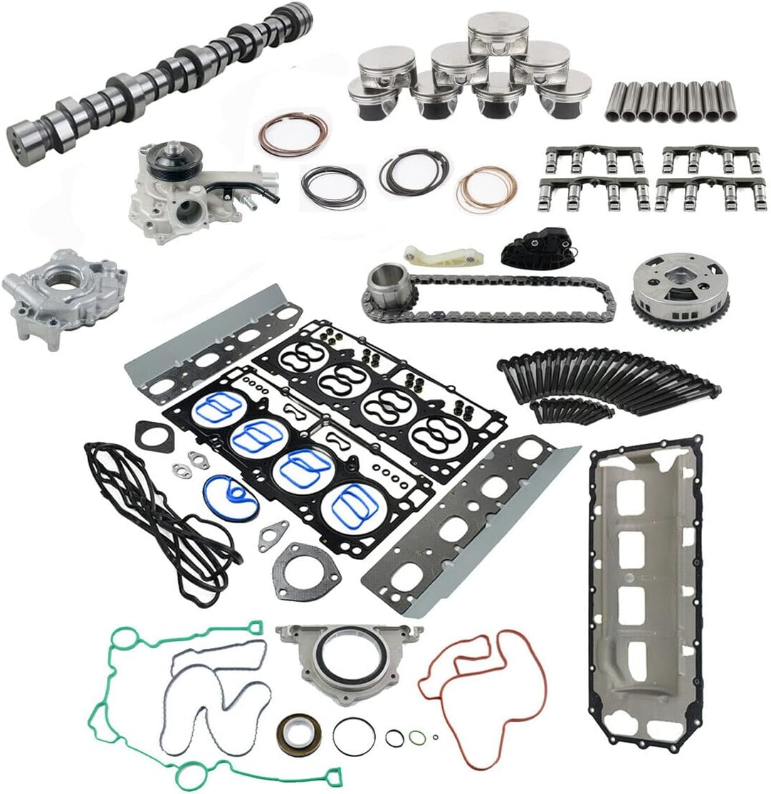 Camshaft Lifter Kit with Water Pump Timing Chain Kit for Dodge Ram 1500 5.7L V8 HEMI 2009-2019 E361