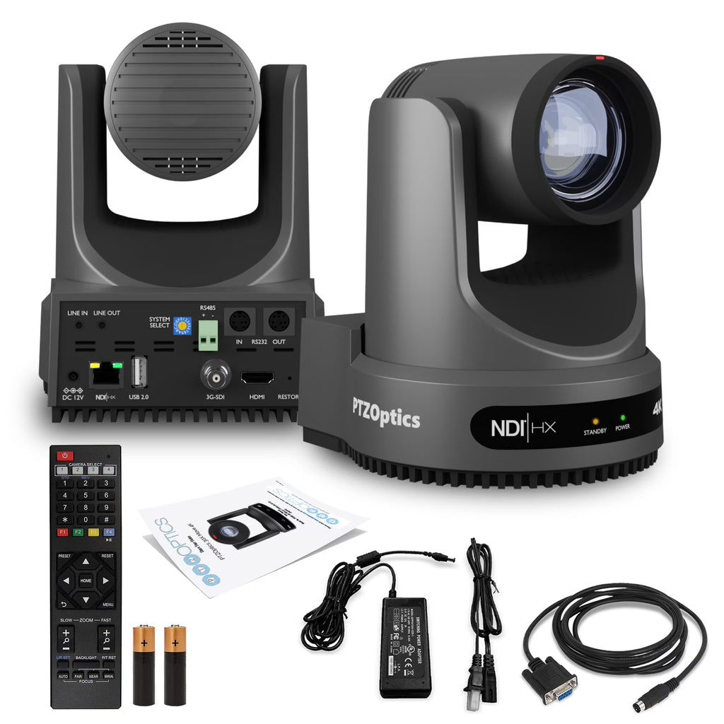 4K PTZ Camera with 12x Optical Zoom I76411
