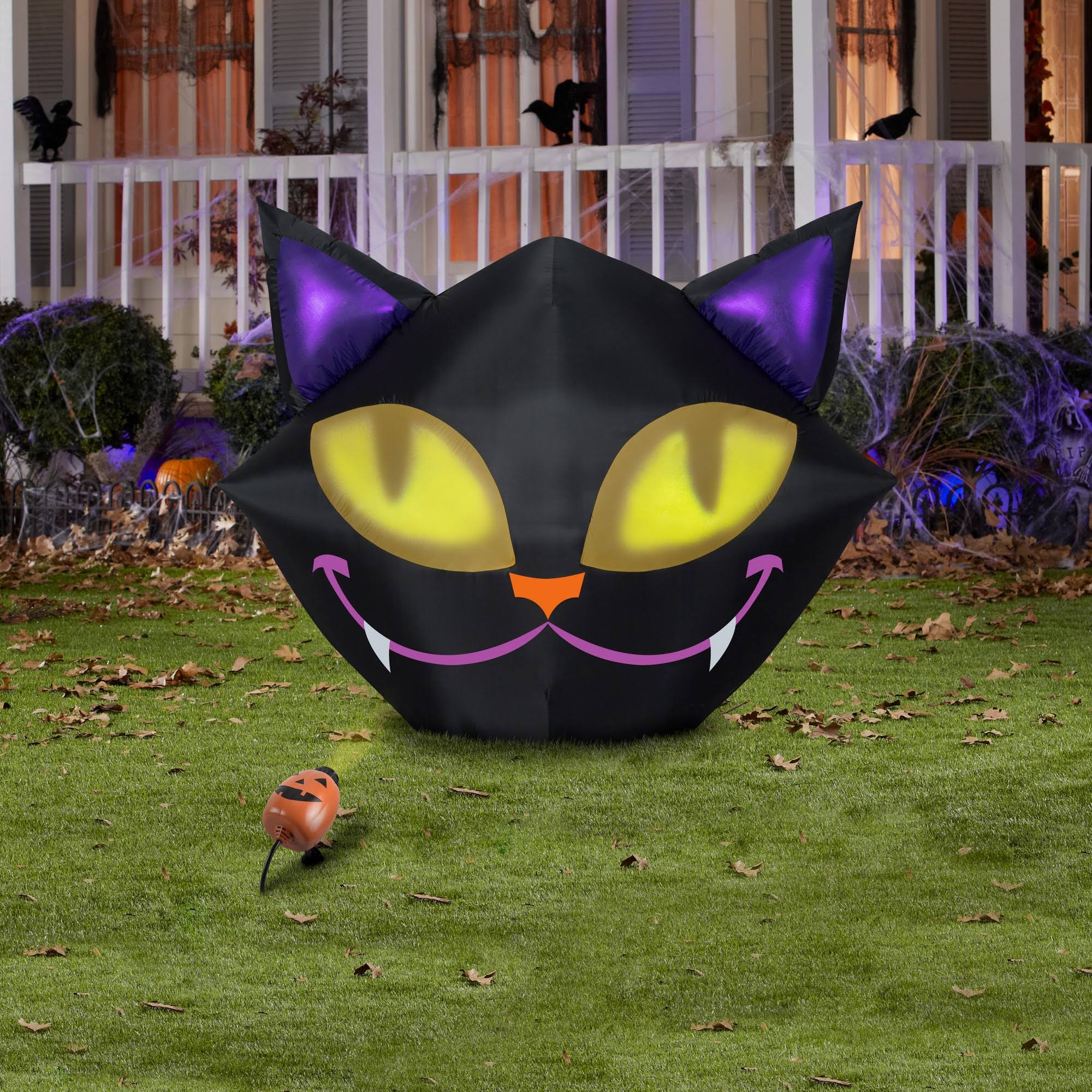 Smiling Cat Yard Inflatable 4 ft G67396