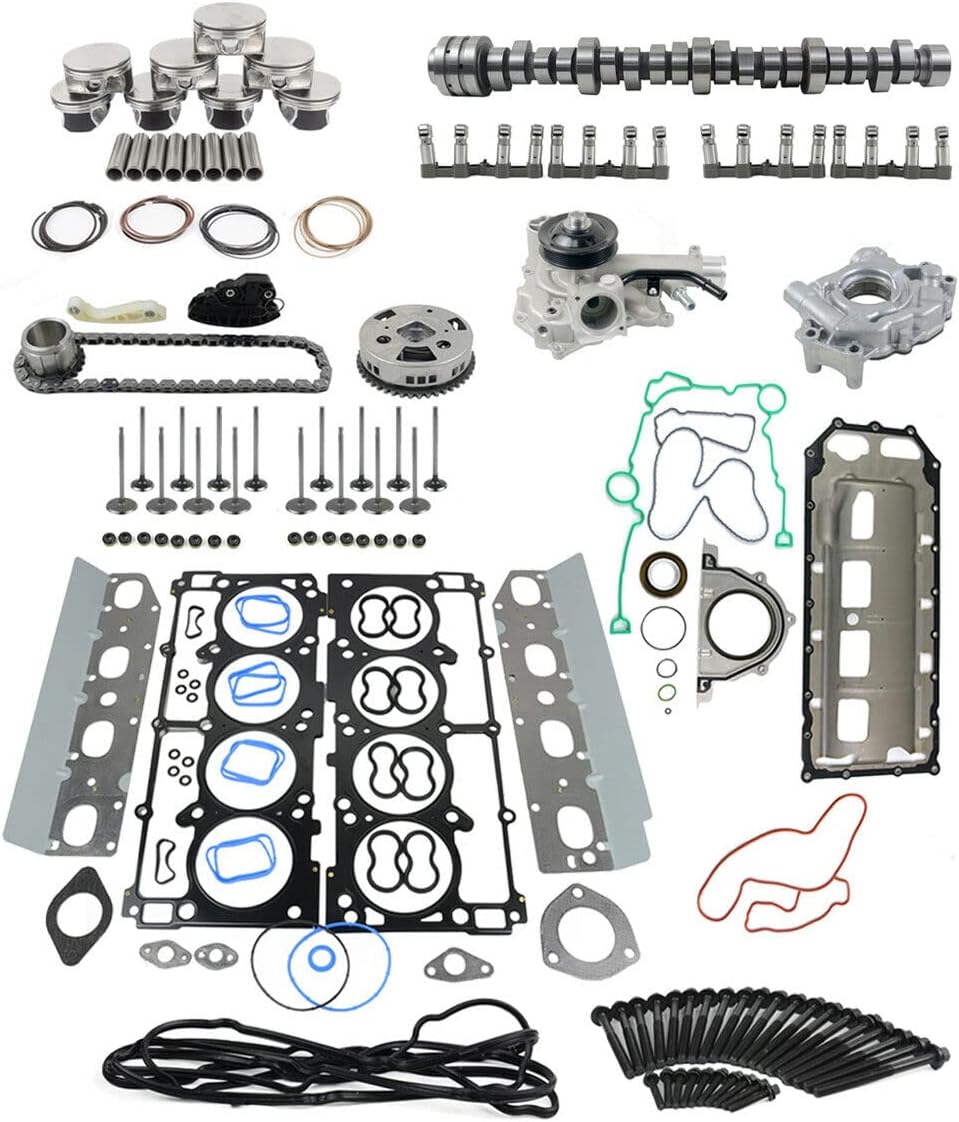 Camshaft Lifter Kit with Water Pump Timing Chain Kit for Dodge Ram 1500 5.7L V8 HEMI 2009-2019 E361
