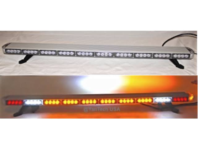 49 inch Amber LED Emergency Light Bar with Brake and Cargo Lights D7123
