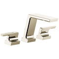 Polished Nickel 2-Handle Deck-Mounted Roman Tub Faucet Trim Kit R1846