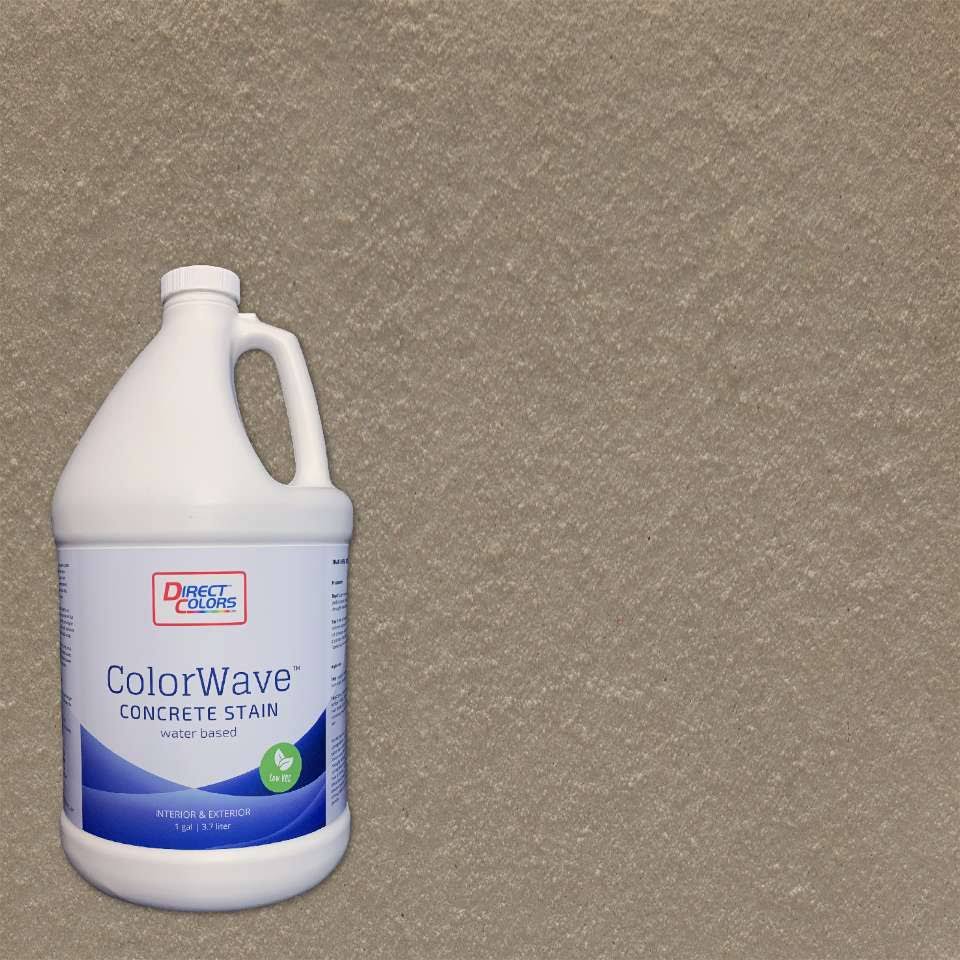 Silver Water-Based Concrete Stain 1 gal. U3750