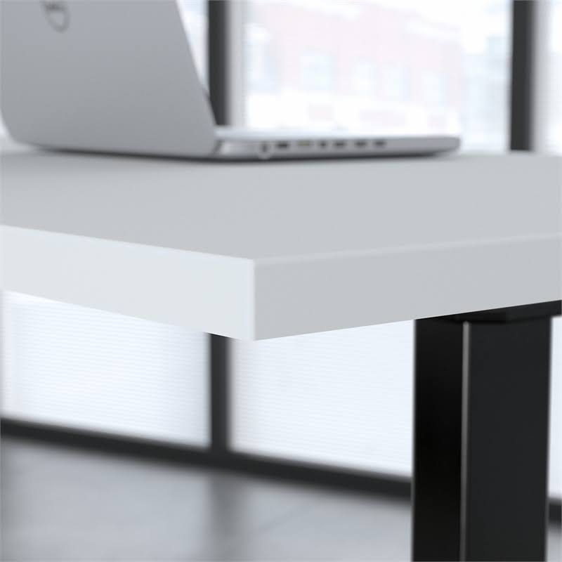 Height Adjustable Desk in White K553007