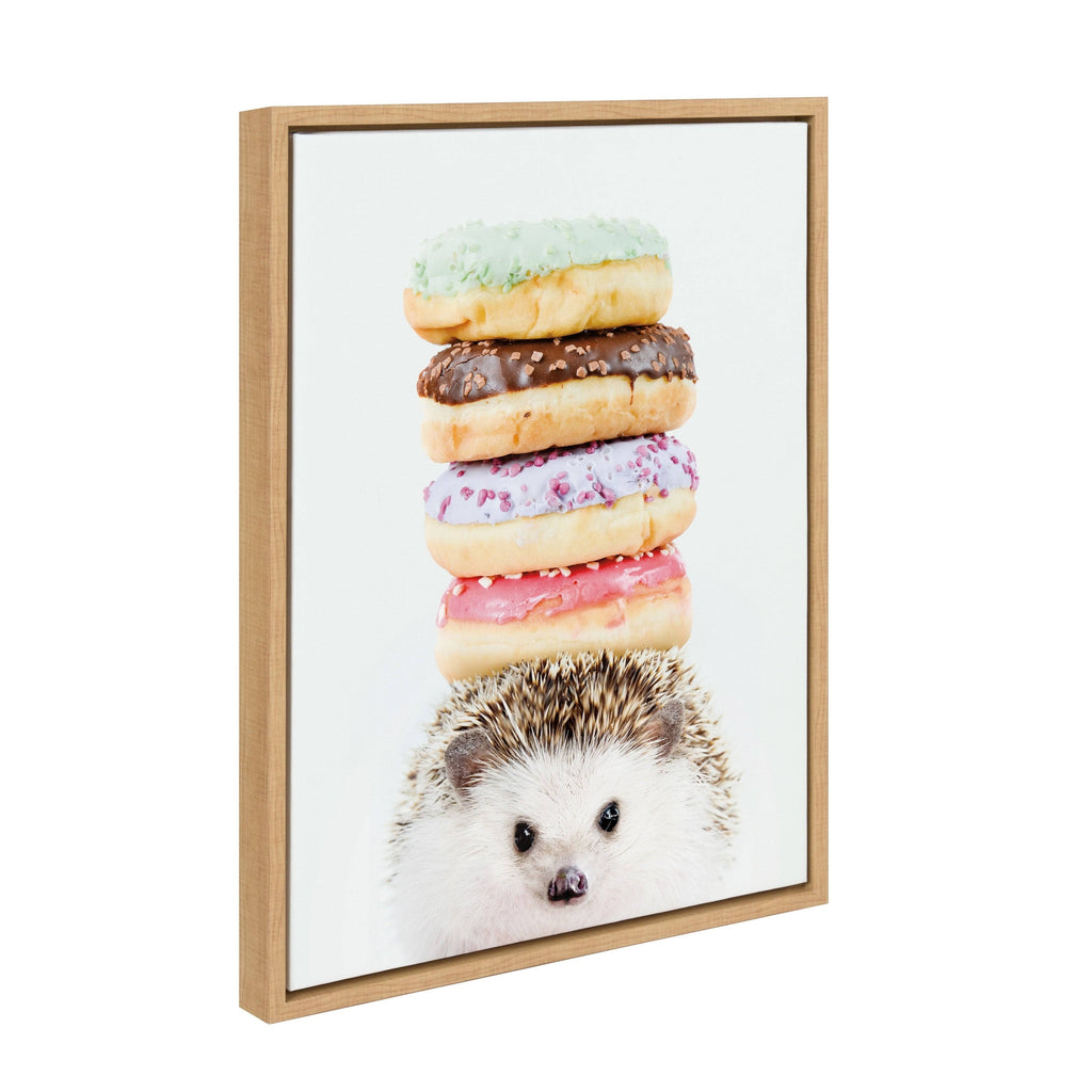 Natural Framed Canvas L778