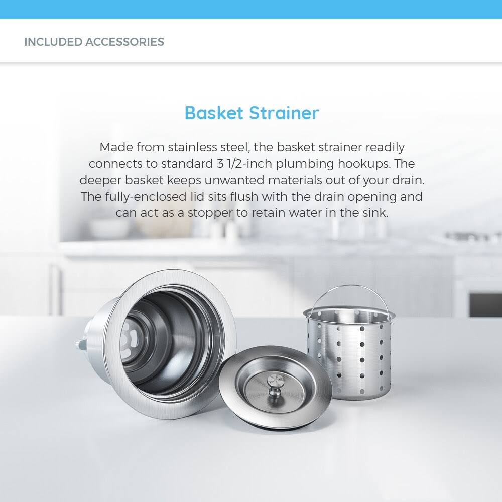 20 Gauge Stainless Steel Double Basin Drop-In Kitchen Sink M216