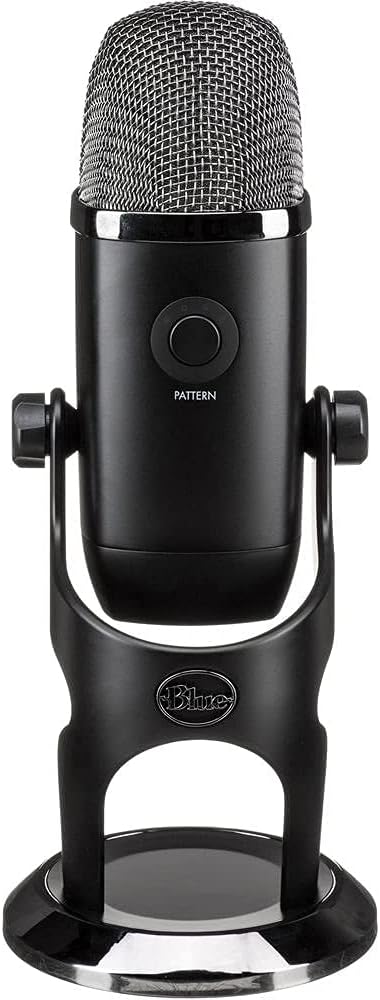 Blue YETI X Pro Condenser USB Microphone Bundle with Headphone & Pop Filter L472196
