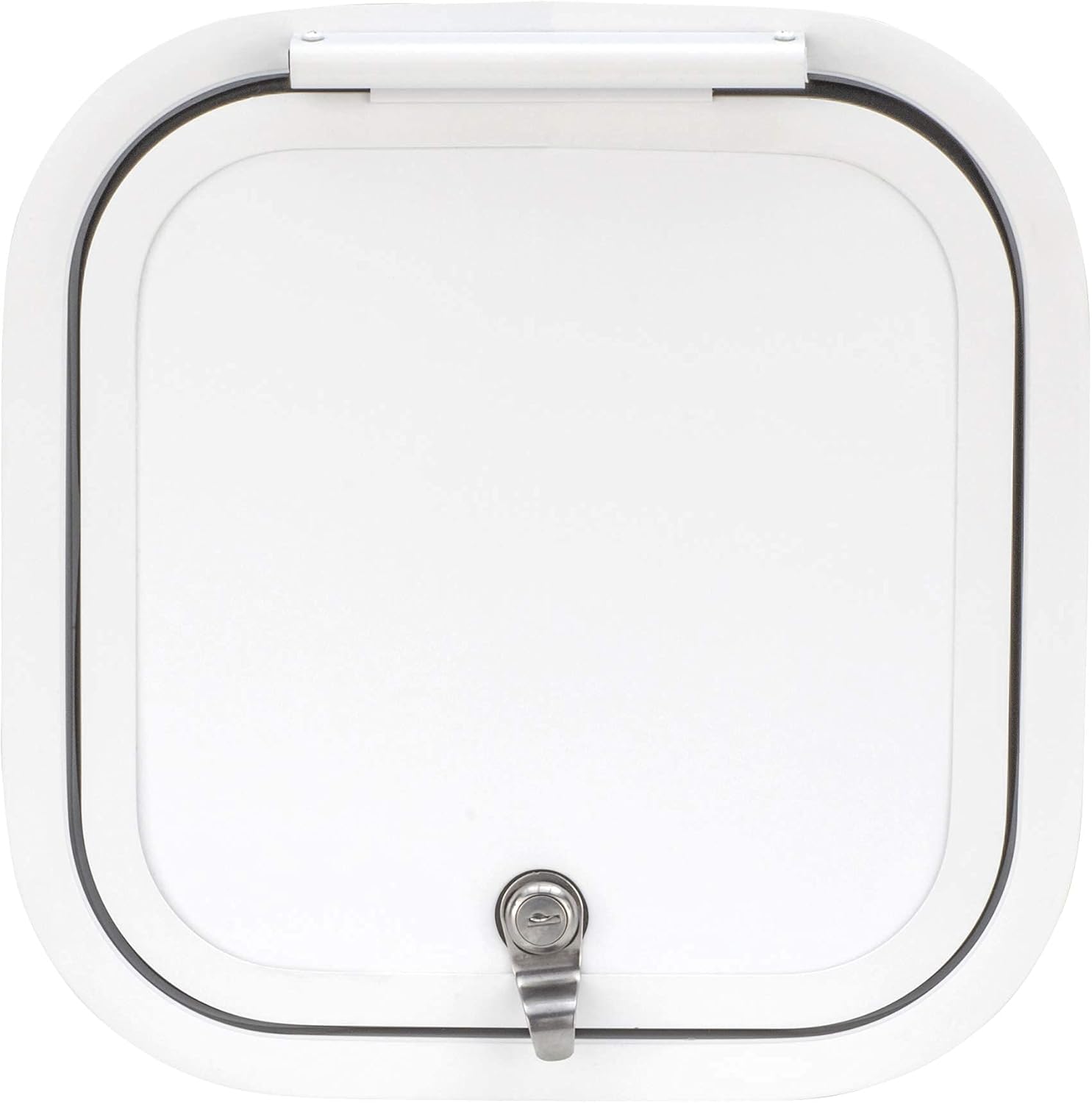 RV Baggage Door 13 Wide x 13 High with Rounded Corners Z158180