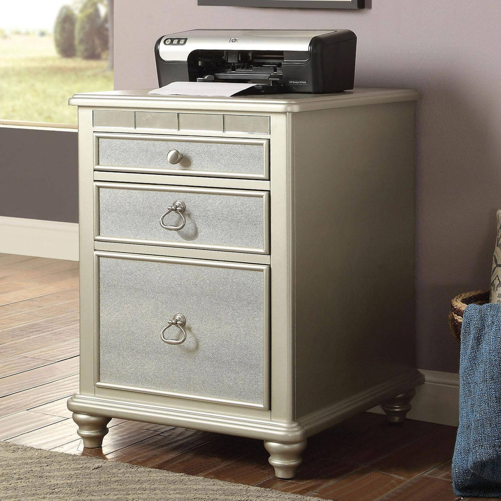 Silver File Cabinet U921