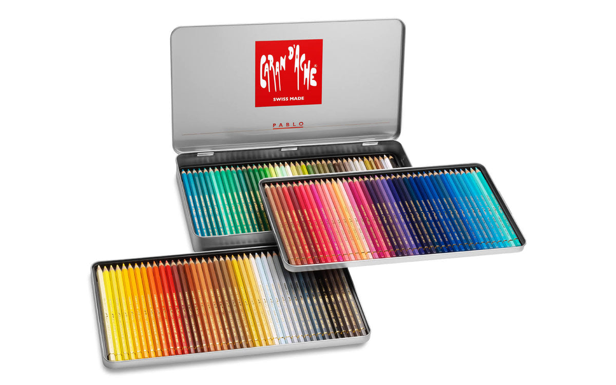 Colored Pencil Set of 120 Metal Box C5970