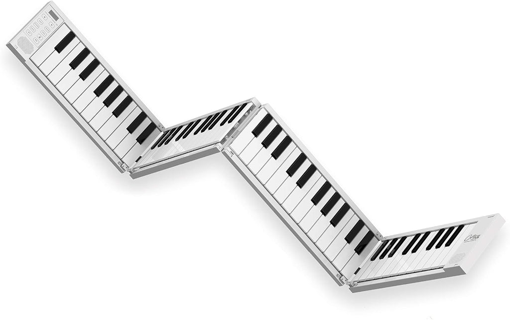 White Portable 88 Key Digital Piano Keyboard with Rechargeable Battery K769788