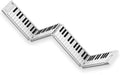 White Portable 88 Key Digital Piano Keyboard with Rechargeable Battery K769788