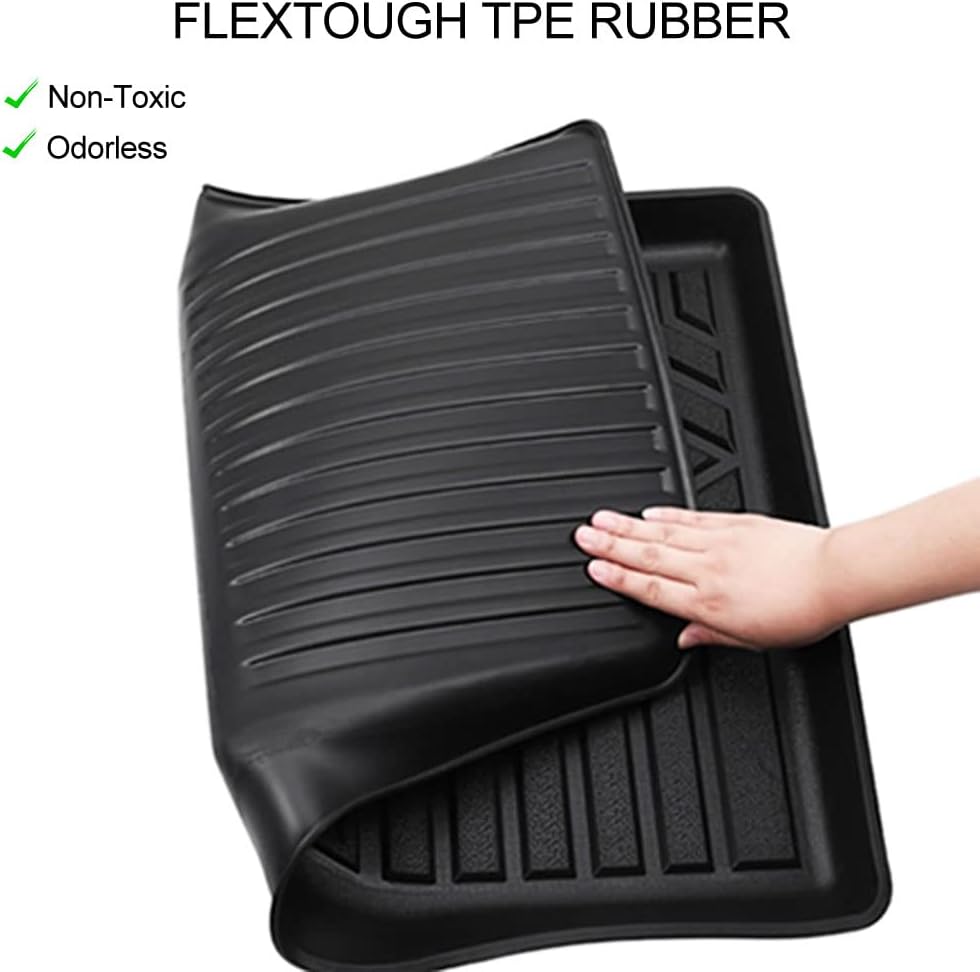 Black Rubber Floor Liner for Chevrolet Equinox B1493