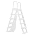 White A-Frame Above-Ground Pool Ladder L27875
