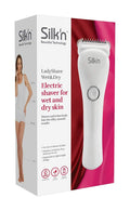 White Electric Lady Shaver with Trimmer S687372