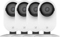 4pc 1080p WiFi Indoor Security Camera with Night Vision G2178