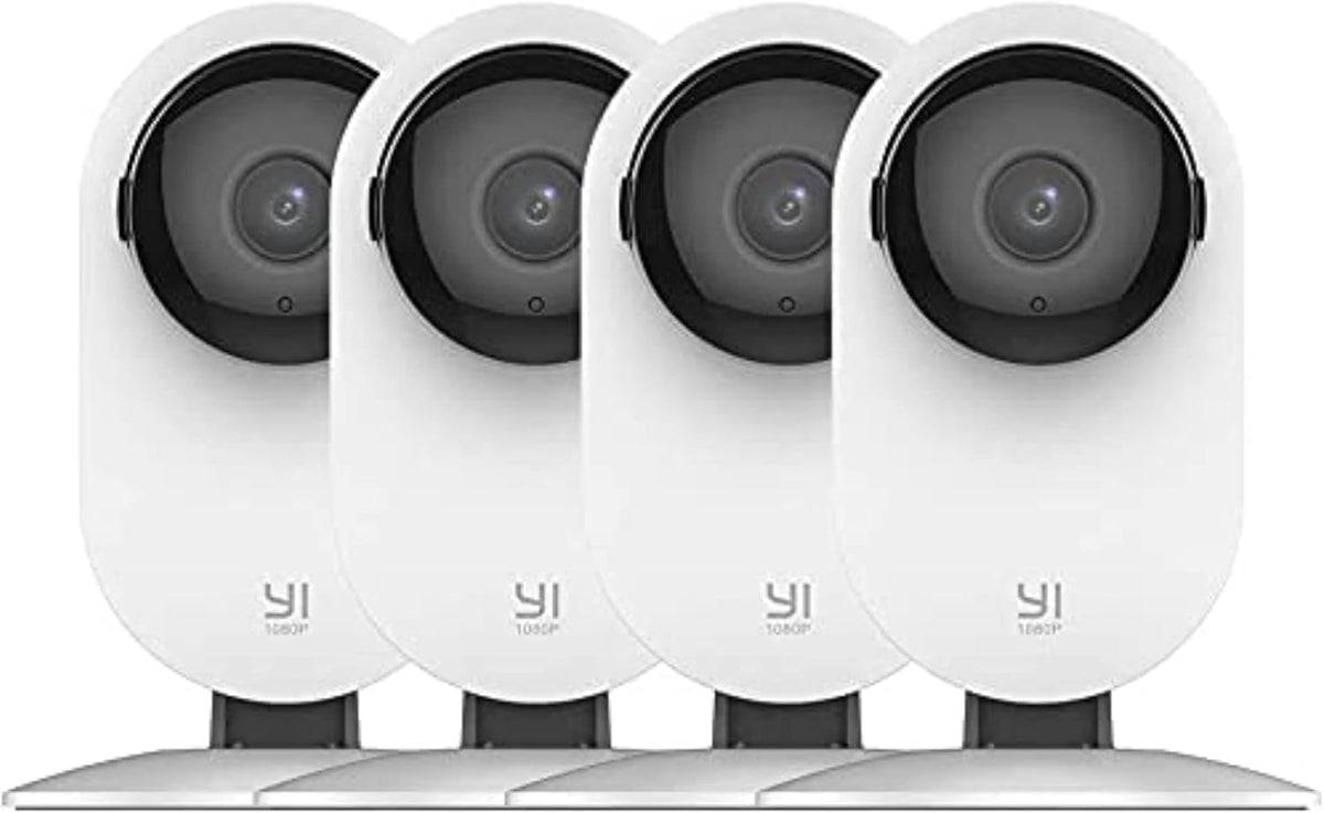 4pc 1080p WiFi Indoor Security Camera with Night Vision G2178