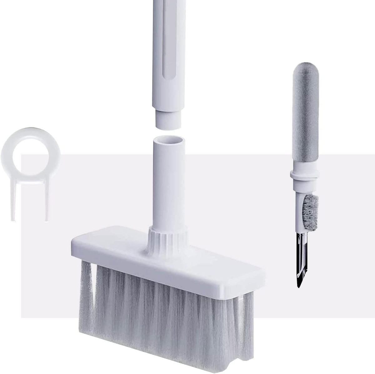 Soft Brush Keyboard Cleaner, 5-in-1 Computer Cleaning Tools Kit, Pack of 2 H122383