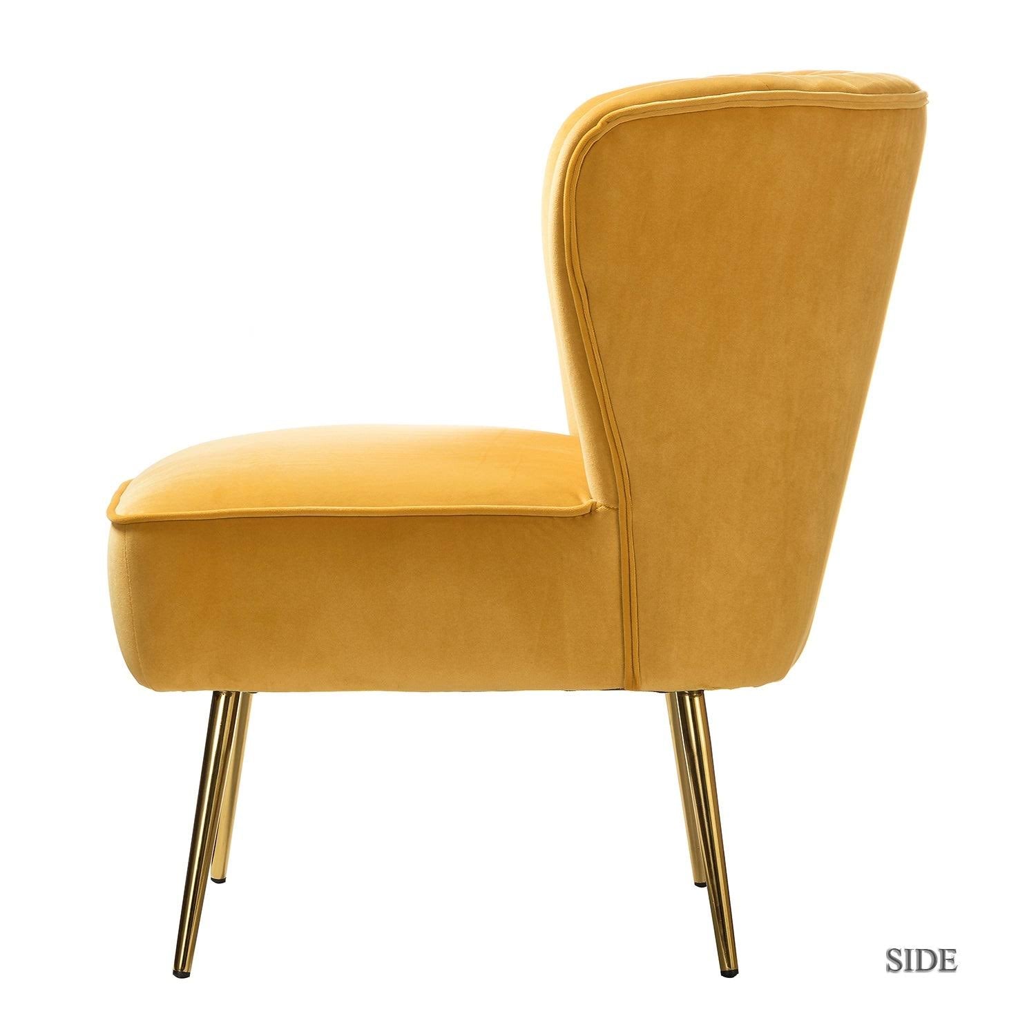 Yellow Side Chair Set of 2 G8441