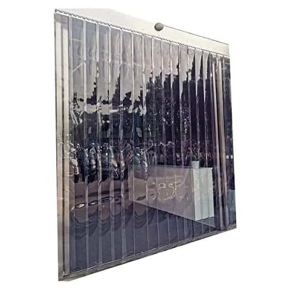 Walk In Cooler Door Curtain Kit 42 X 84 Inch Freezer Curtain M9600