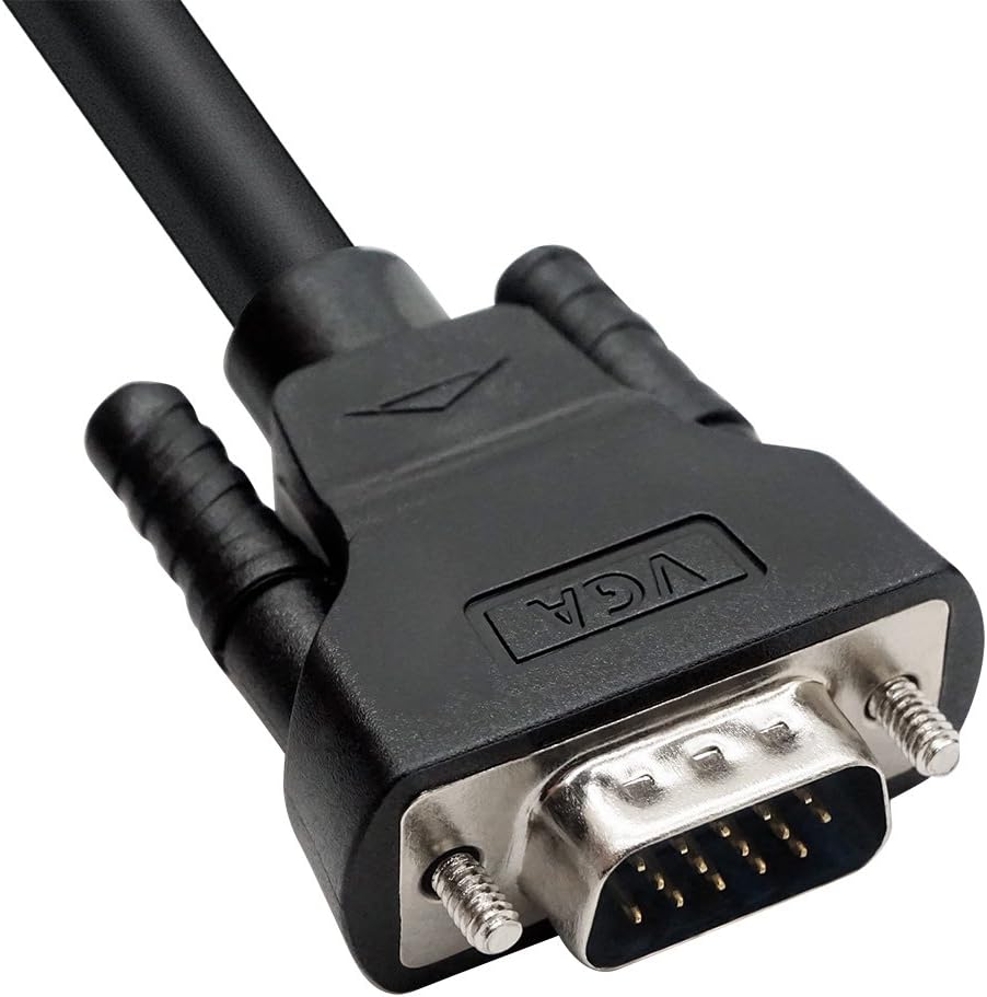 Black 46m VGA Cable Male to Male Z6648