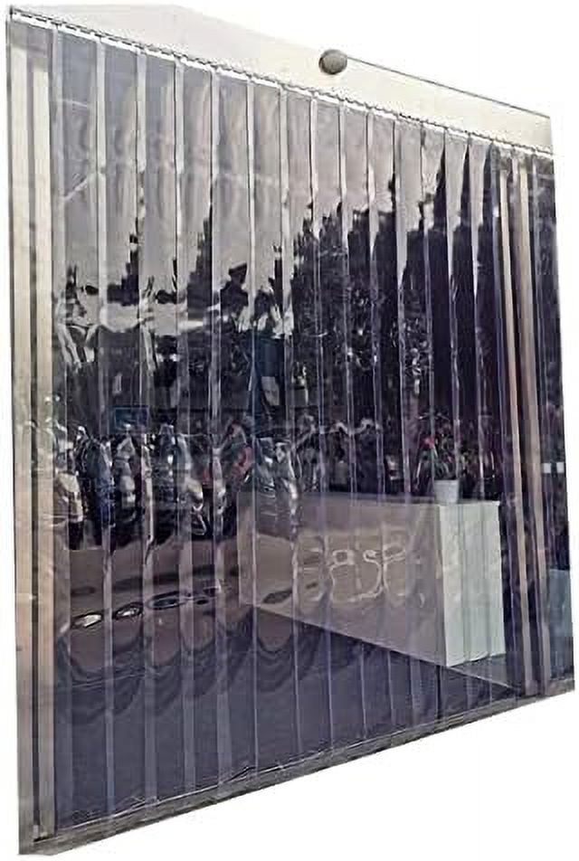 Walk In Cooler Door Curtain Kit 42 X 84 Inch Freezer Curtain M9600