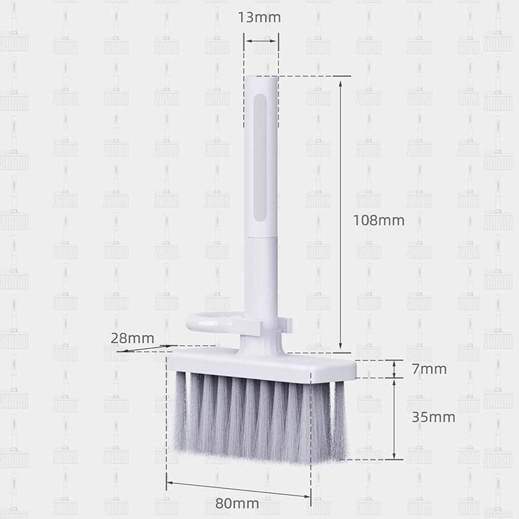 Soft Brush Keyboard Cleaner, 5-in-1 Computer Cleaning Tools Kit, Pack of 2 H122383