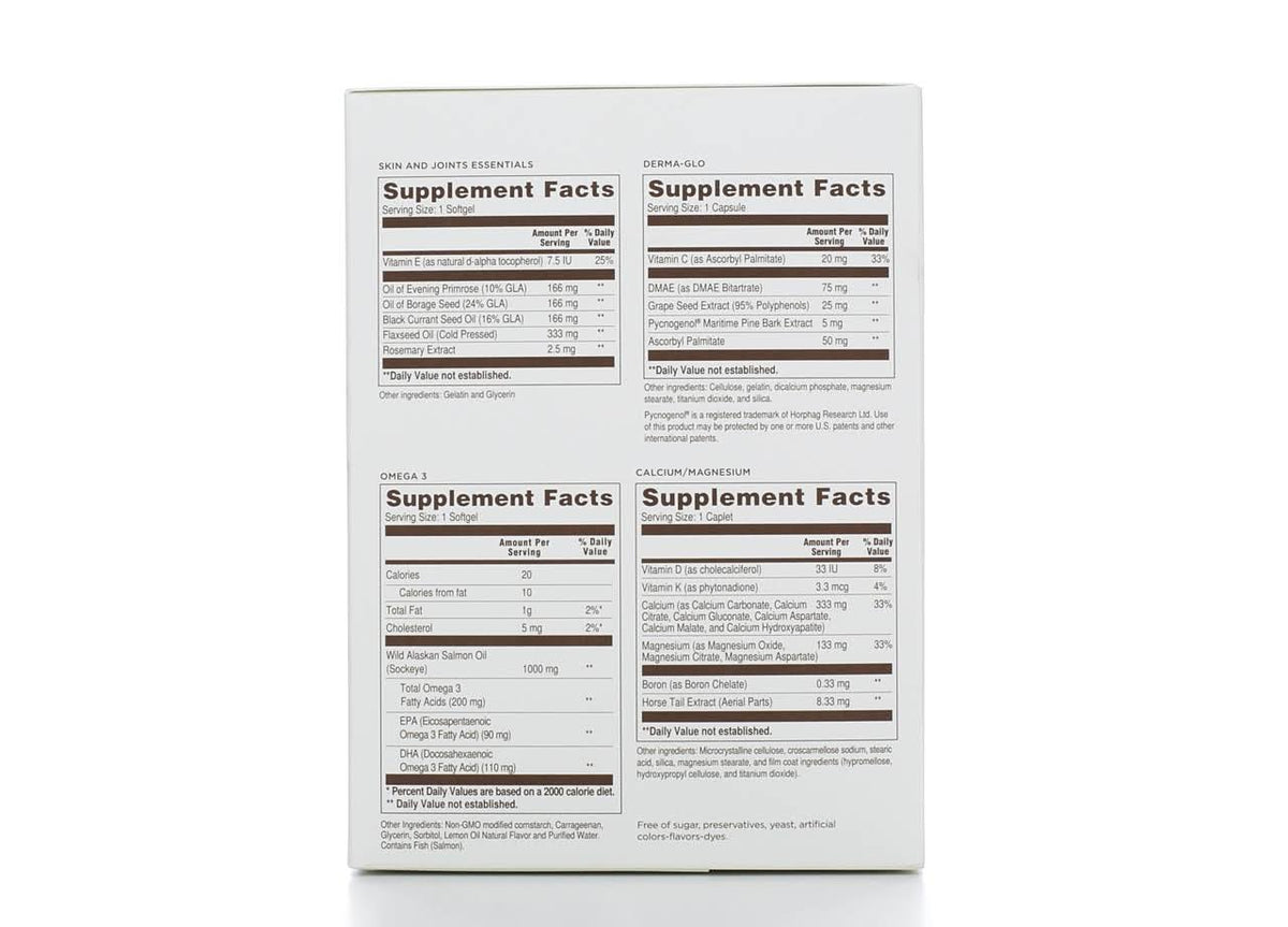 60 PC Total Body Supplements Y59600