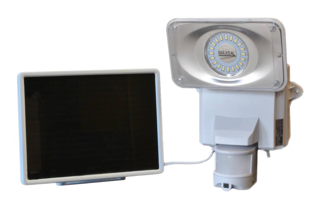 Solar Powered Security Video Camera Floodlight O69625
