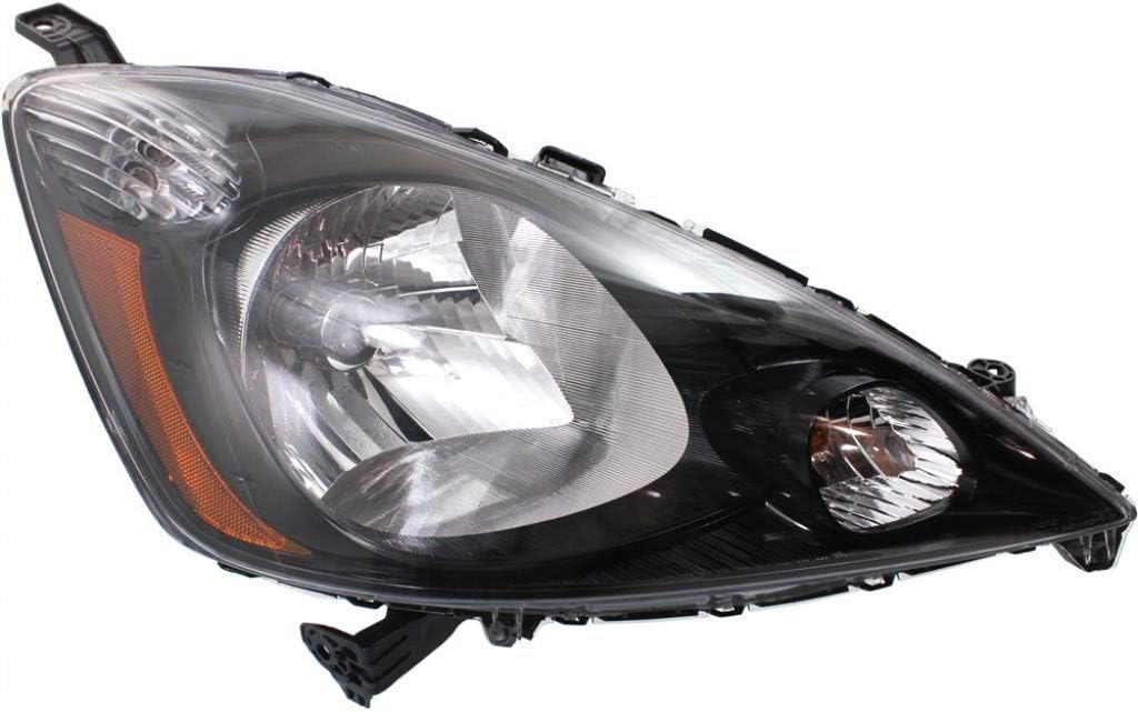 Passenger Side Halogen Headlight Assembly for 2012 2013 2014 Honda Fit Sport Model Q32145