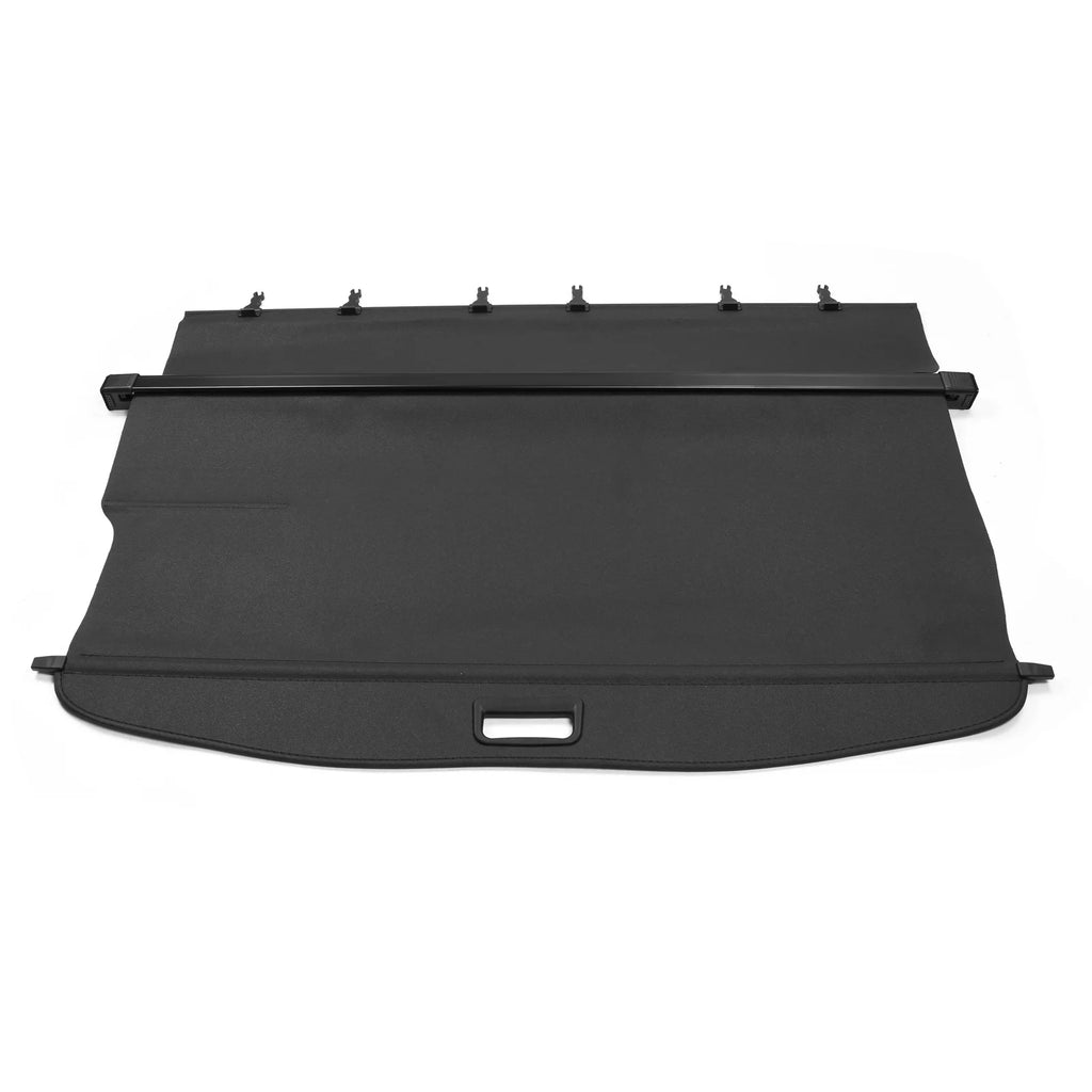 Black PVC & Aluminum Rod Retractable Cargo Cover O2671