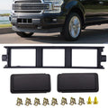 Front Bumper Guards Pads Inserts End Caps & Lower Center Grille Cover Trim Panel J22656