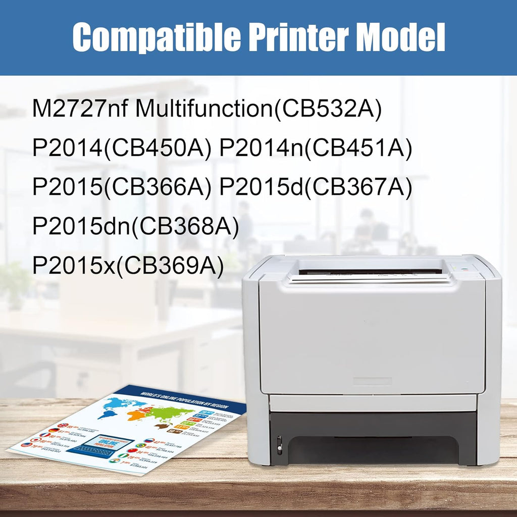 Black Compatible Toner Cartridge E106