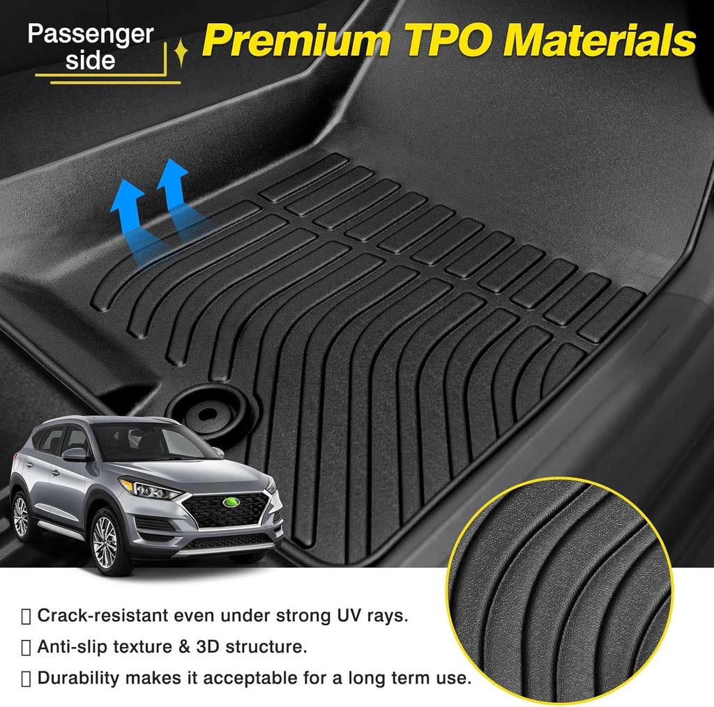 All Weather Floor Mats for 2022 2023 Hyundai Tucson G731760