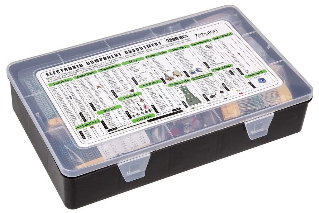 2200 pcs Electronic Component Assortment Kit X370546
