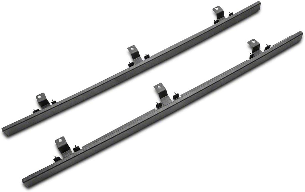 Textured Black Rails Compatible with Jeep Wrangler JL 4-Door L9953