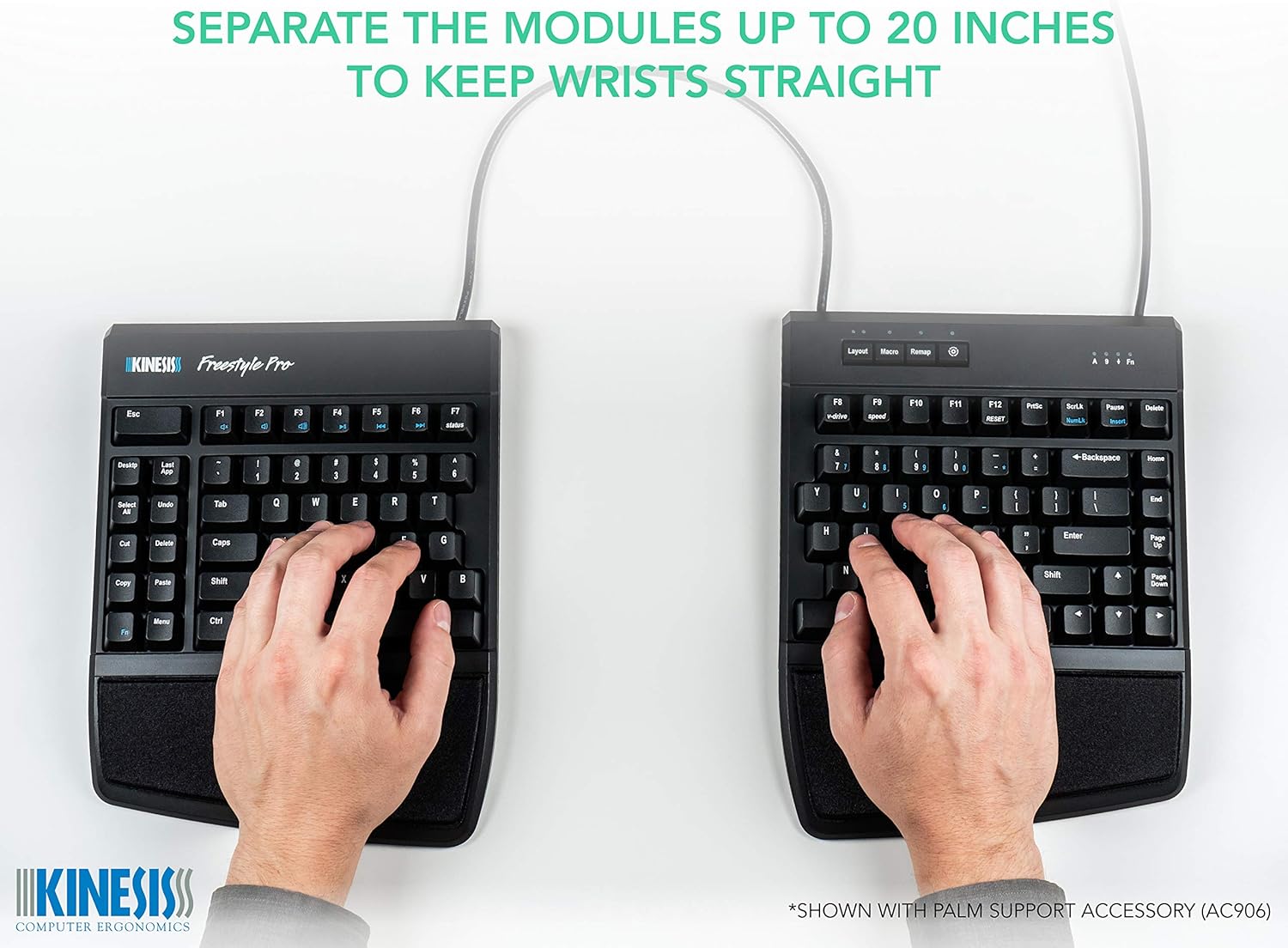 Quiet Ergonomic Split Mechanical Keyboard U149