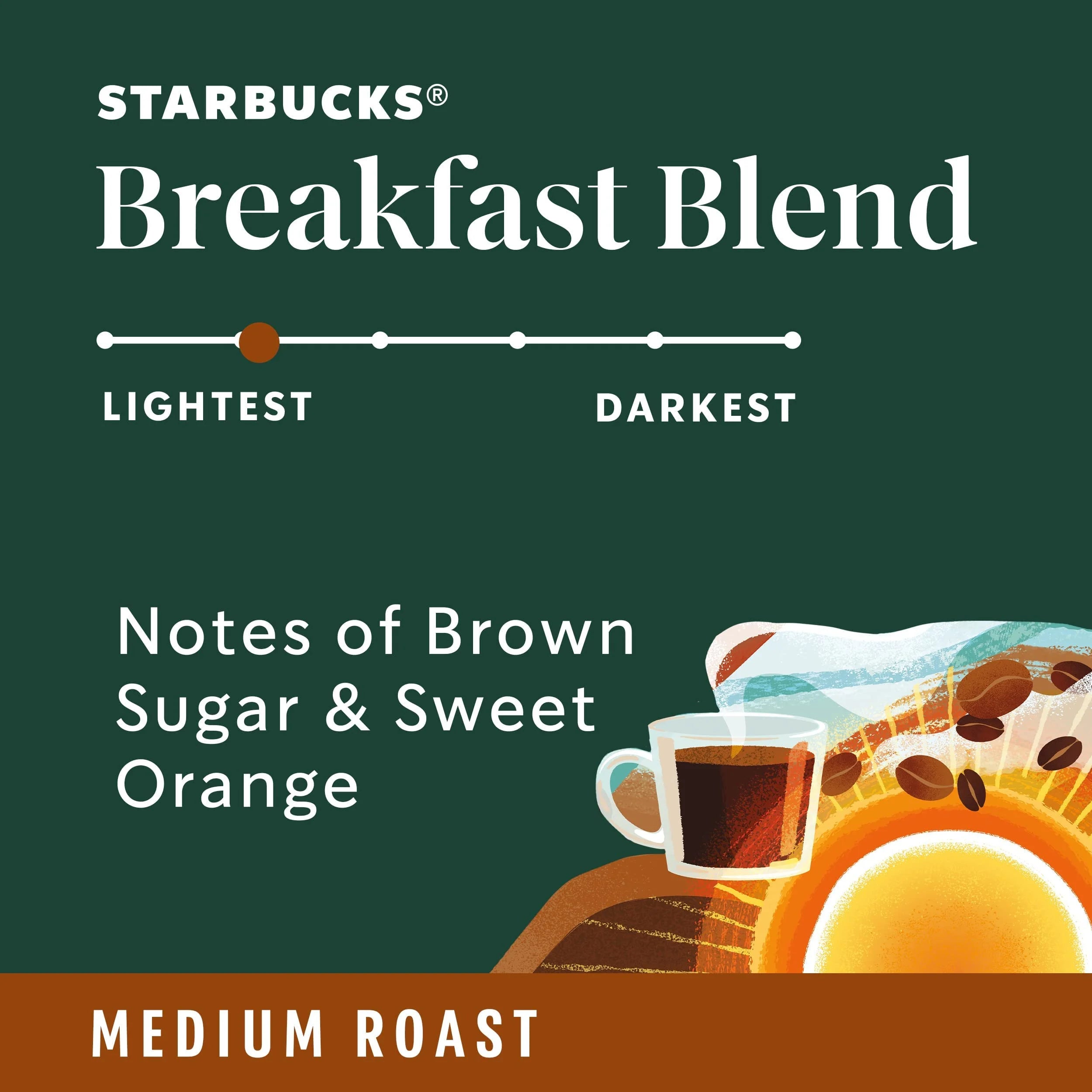 6 Bags Medium Roast Whole Bean Coffee F9681