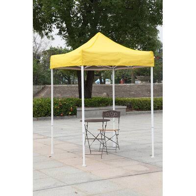 Yellow Steel Pop-Up Canopy Y37487