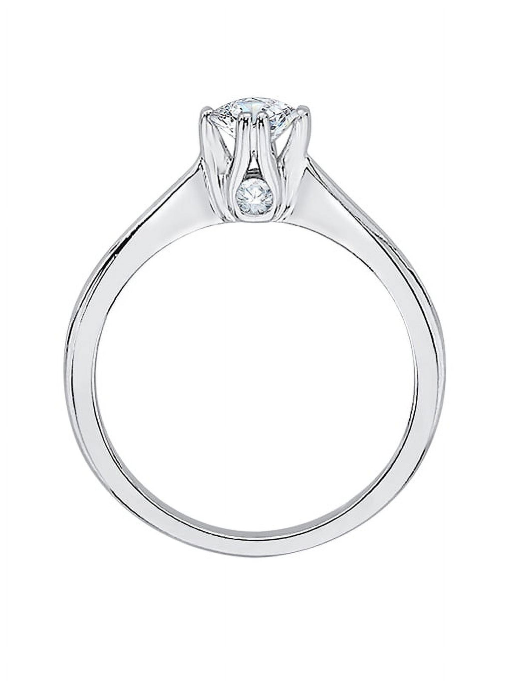 10K Gold Diamond Solitaire Engagement Ring T733369