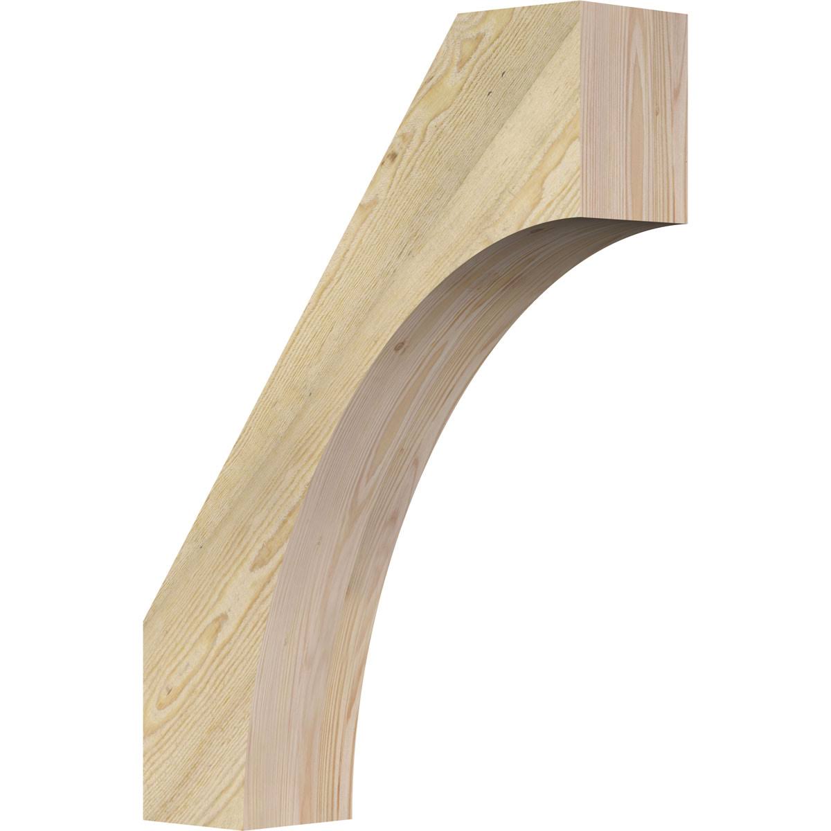 6x22W x 22x22D x 30x22H Rough Sawn Brace, Douglas Fir J758027