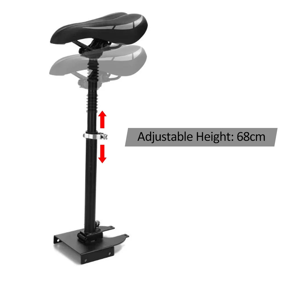 Electric Skateboard Saddle with Adjustable Height, Foldable Seat Chair Replacement V650
