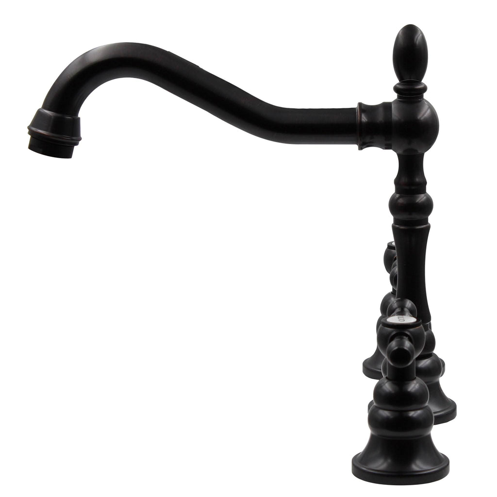 Oil Rubbed Bronze 2-Handle Lavatory Bathroom Faucet Q288666