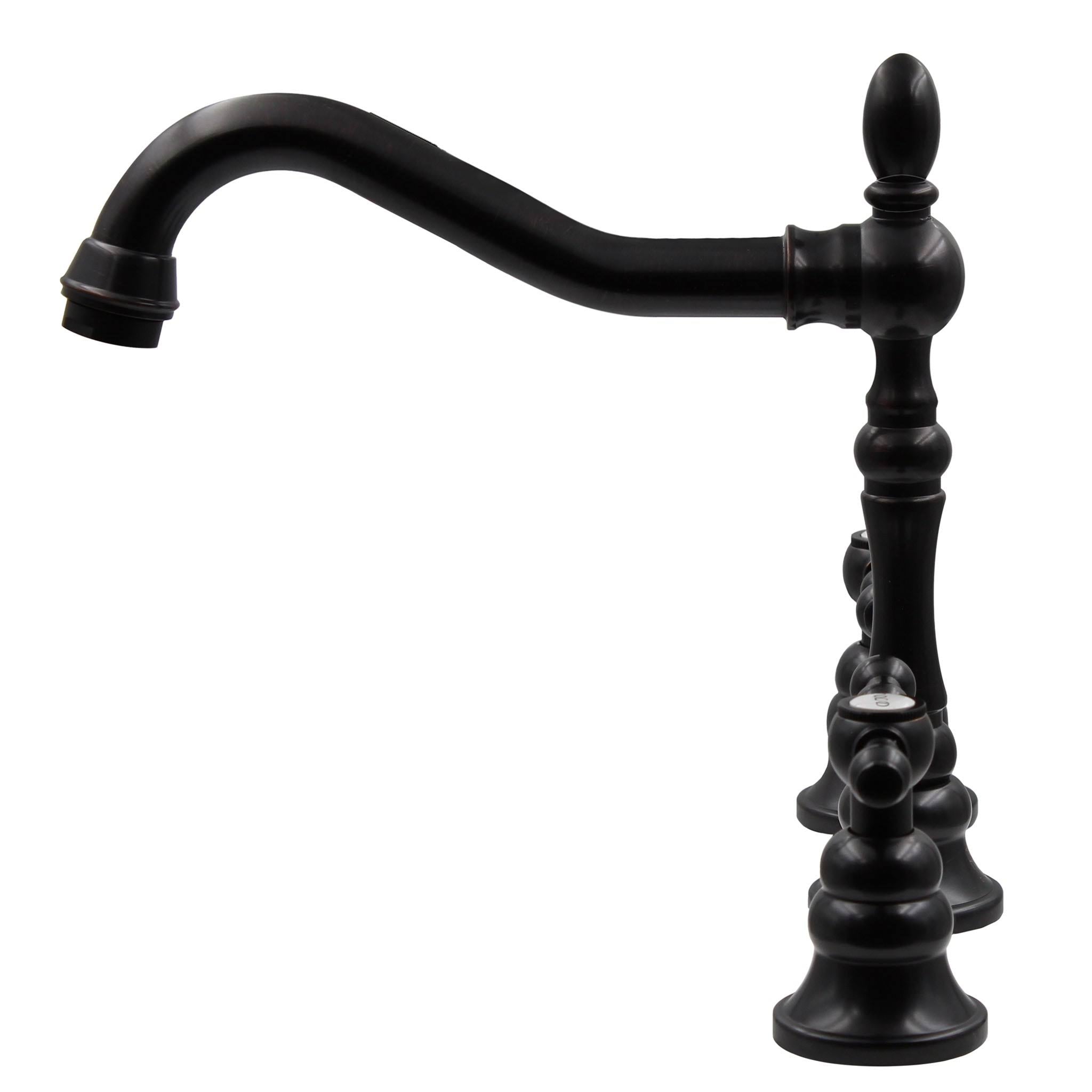 Oil Rubbed Bronze 2-Handle Lavatory Bathroom Faucet Q288666